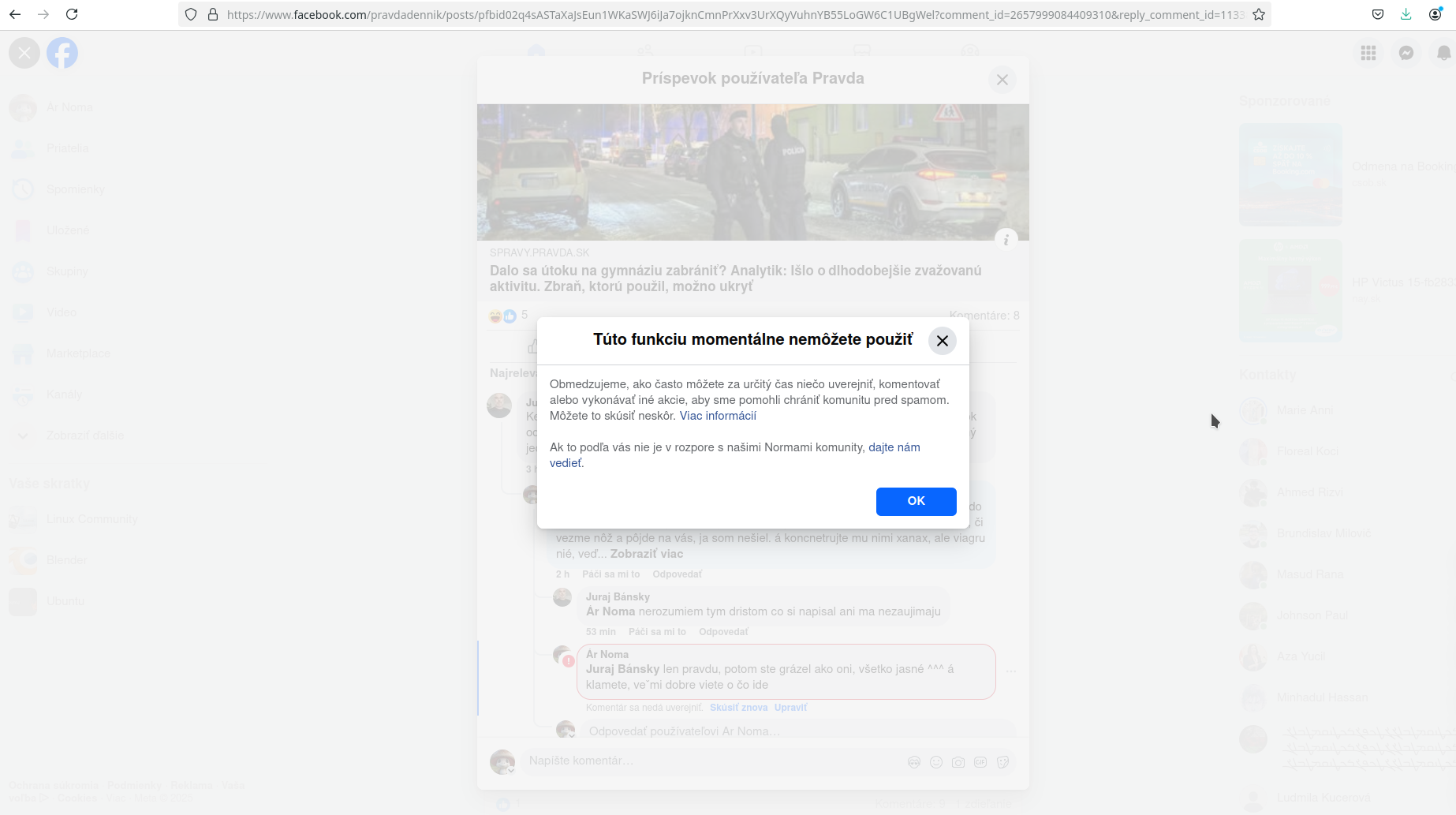 Vie sa niekto slovne brániť? Alebo komunisti v akcii. Nenechali nás vyštudovať, zavreli nás za názory a dnes lynč za SLOBODU SLOVA: