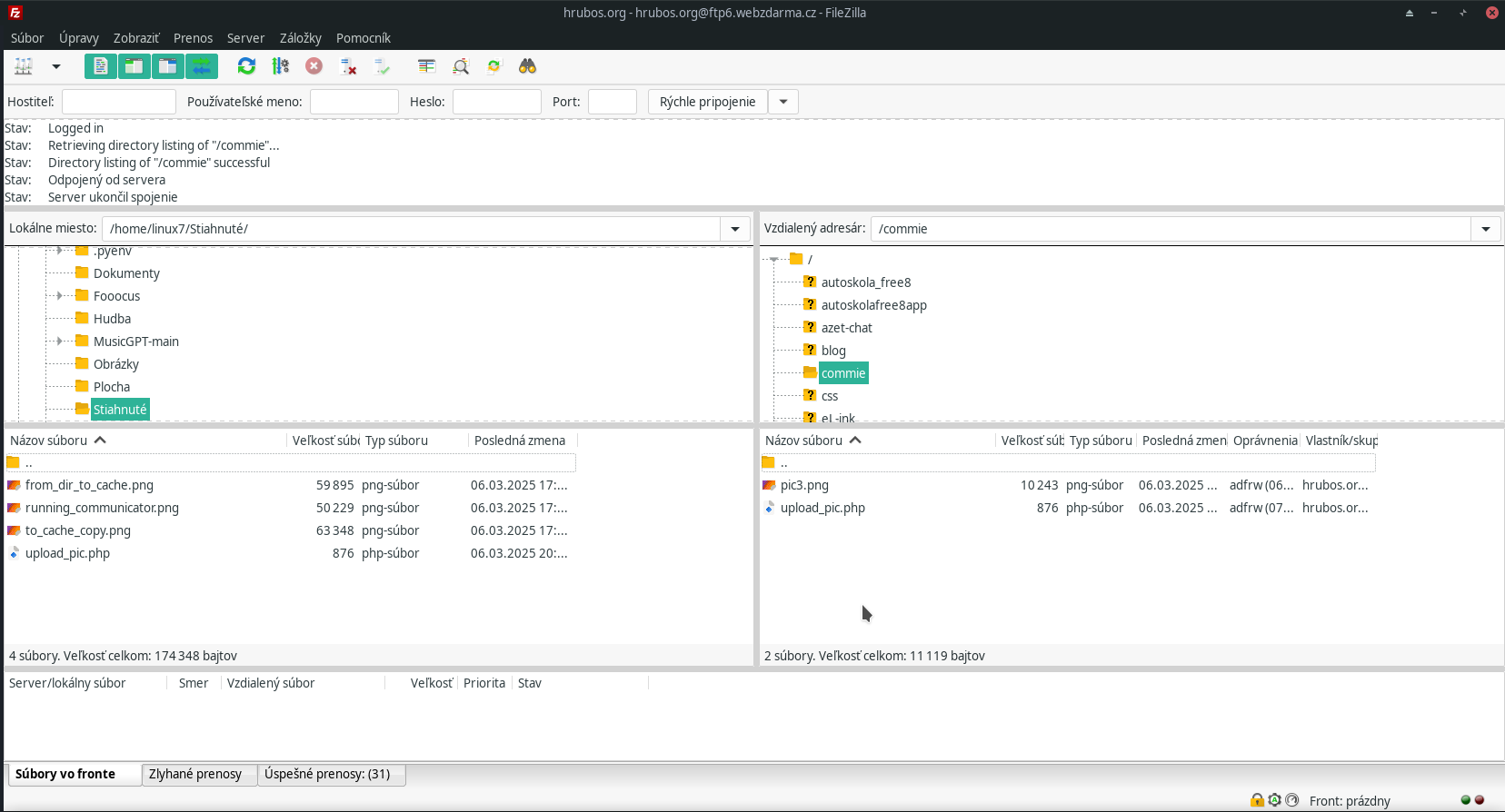 godot4 successfuly uploaded to server the picture