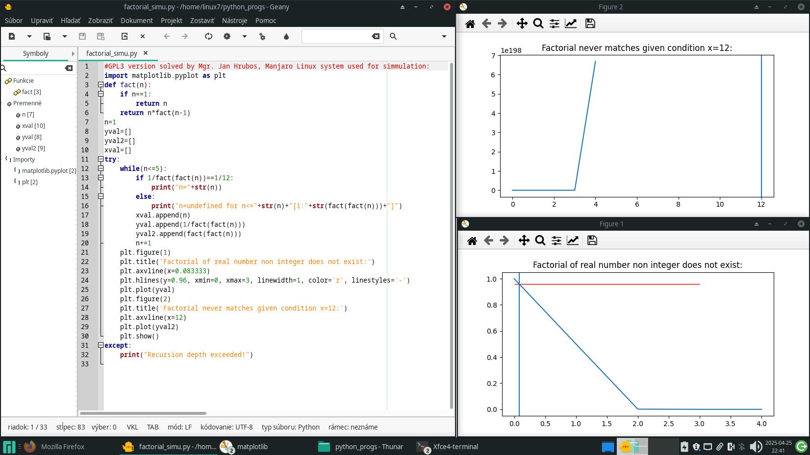 Dnes sme diskutovali o tomto probléme a pokúsil som sa načrtnúť simulačné riešenie: