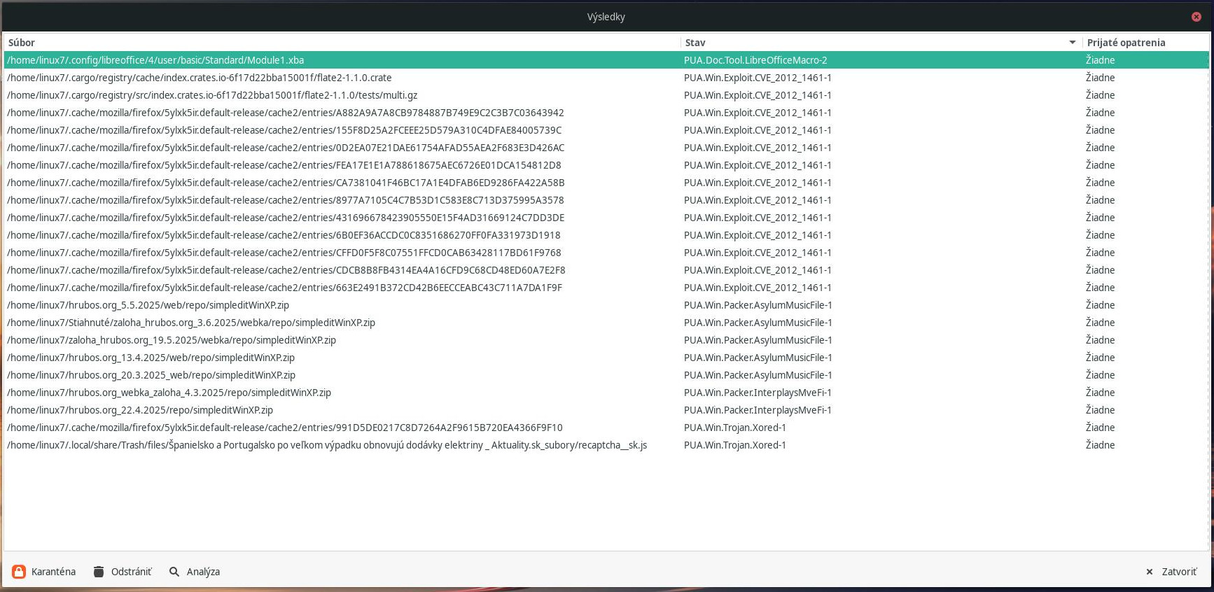 This is grok file from twitter marked by clamav as false positive: