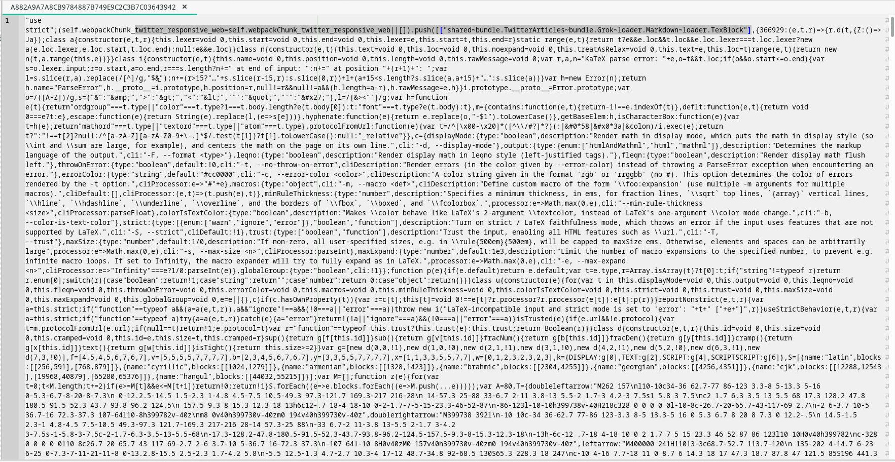 false positive grok twitter
