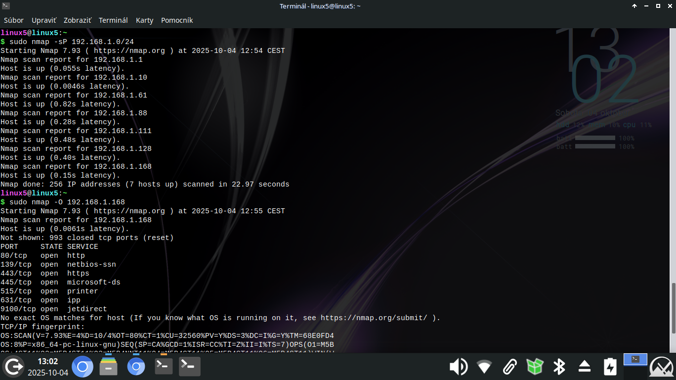 Ako pridáme s5 sieťovú tlačiareň, ak zmizla po aktualizácií MX Linux? Takto: