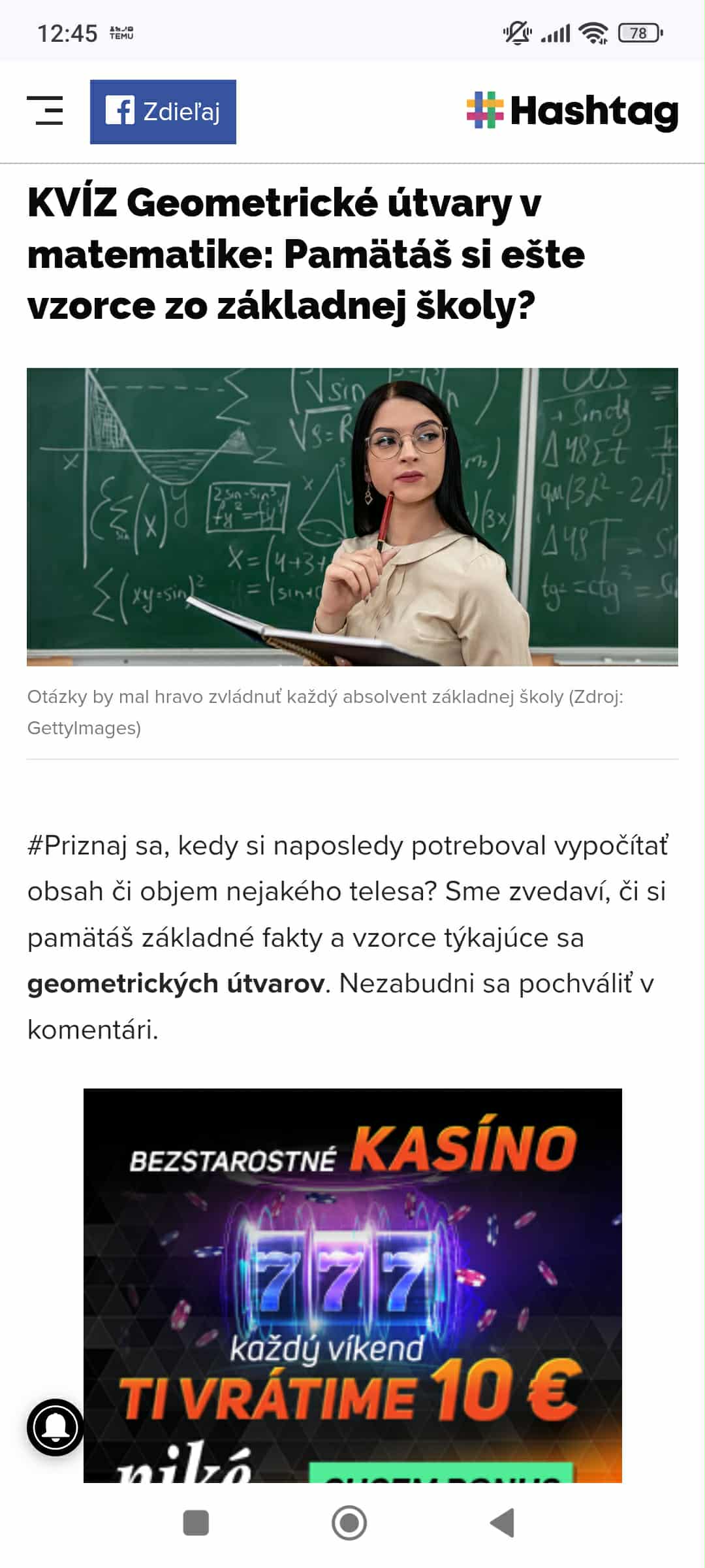 A jéje, ďalší nezávislý testík iq za jedna