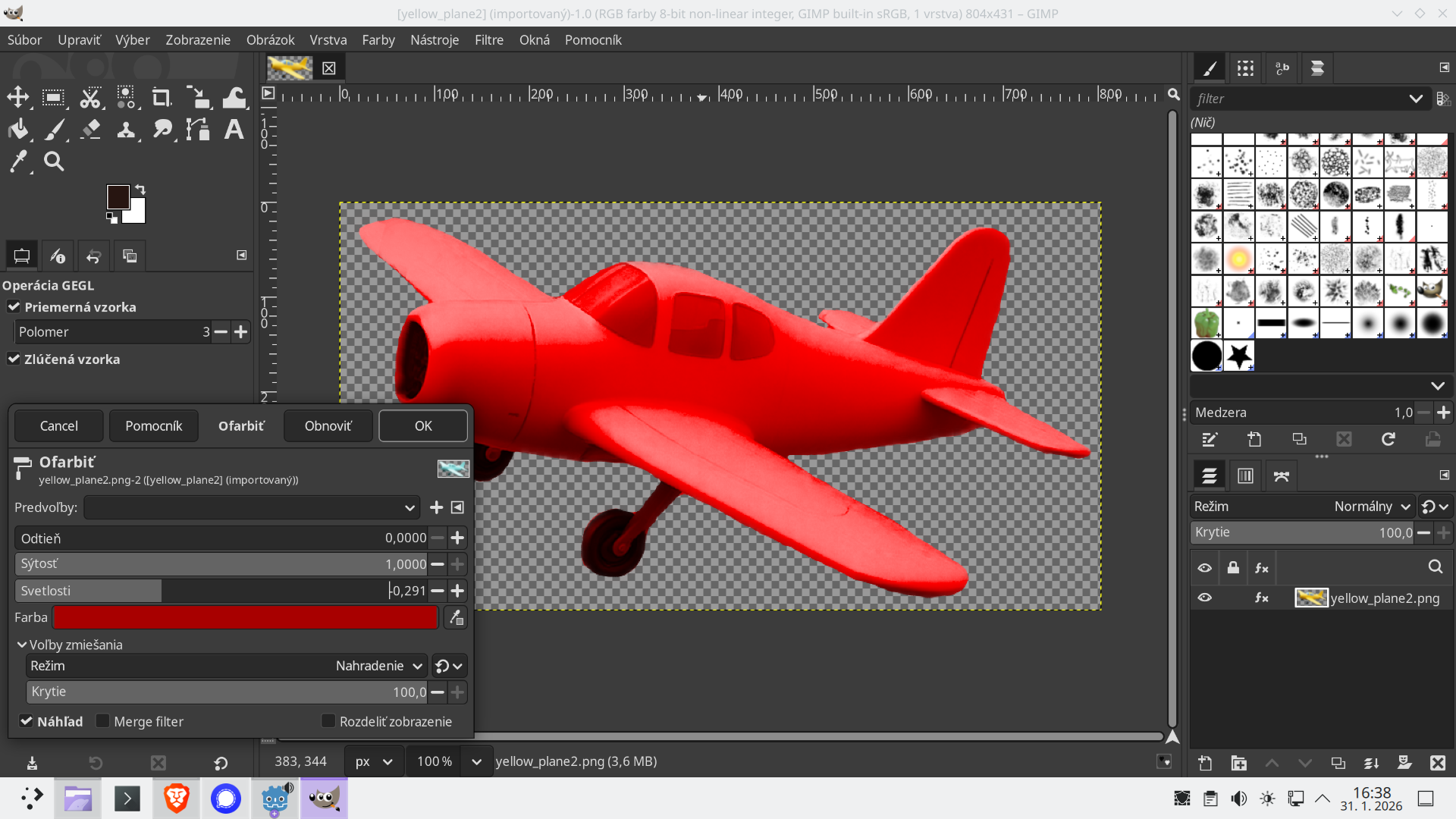 red texture planes