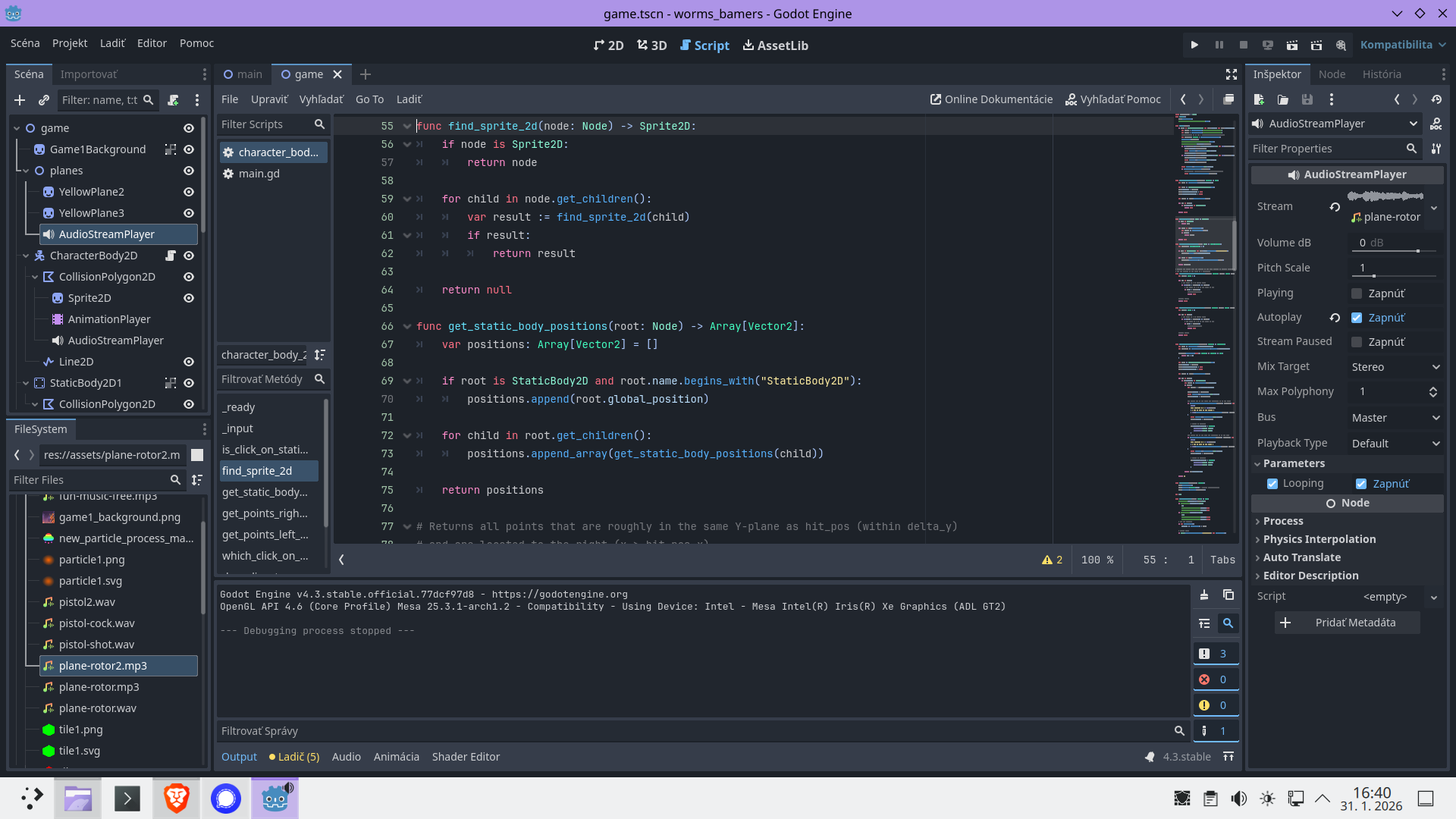 find sprite 2D procedure godot4.4