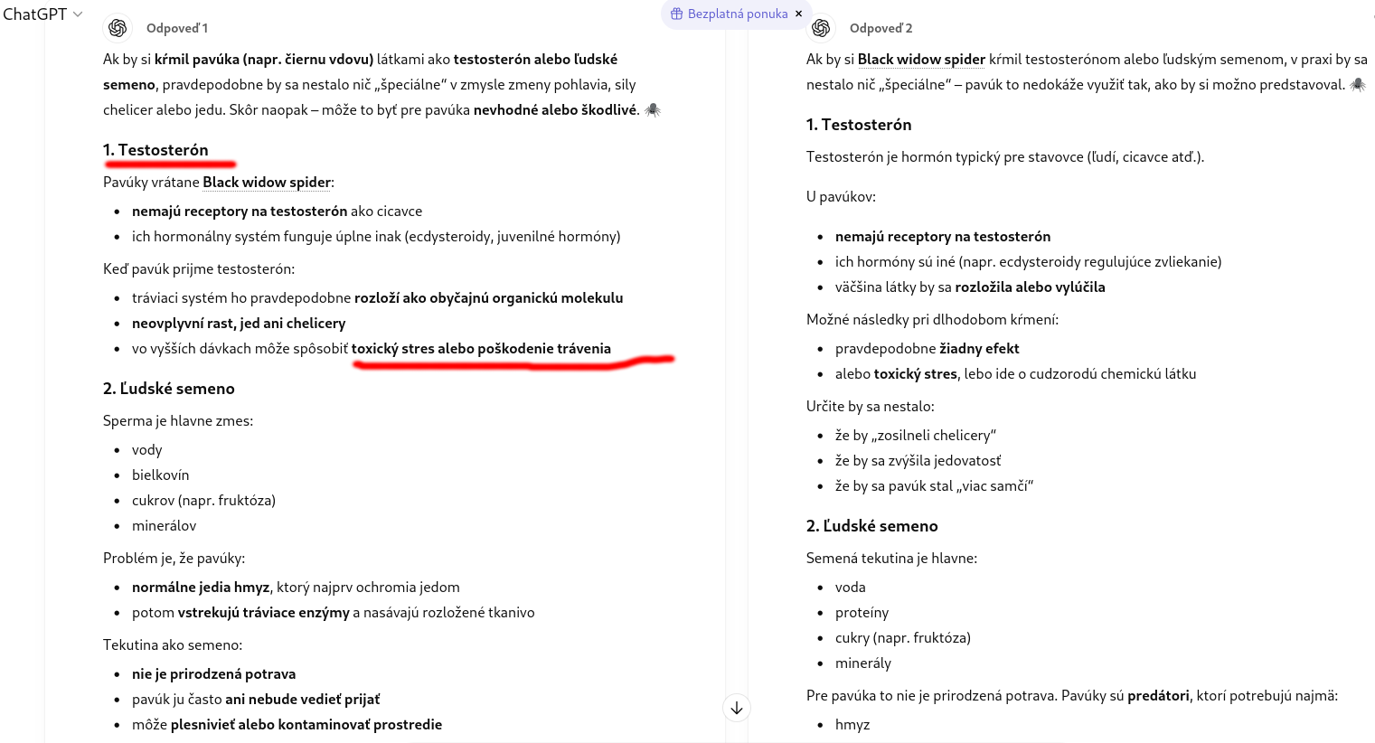 Príbeh: Jáj, ja som myslel, že ju kŕmim pravidelne, aby ma nezabila á ona z toho uhynula.. Och tie moje metódy..