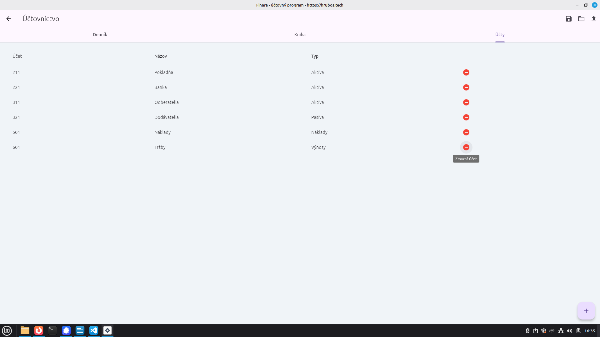 Okay, dnes na rýchlo s AI pridať pár funckií do Finara účtovníctvo, á vyzeralo to takto: