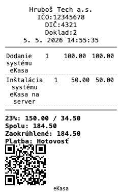 Ak Vám chýba eKasa, použite narýchlo našu a vydajte potrebný bloček, vyhnete sa pokute na mieste