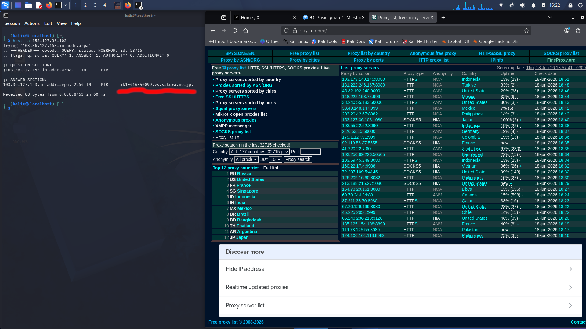 recon DNS host