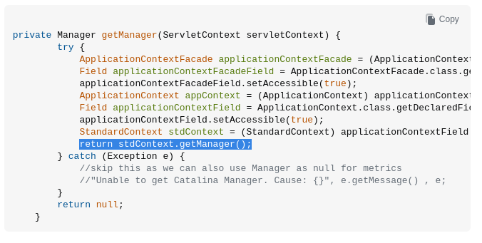 context of manager