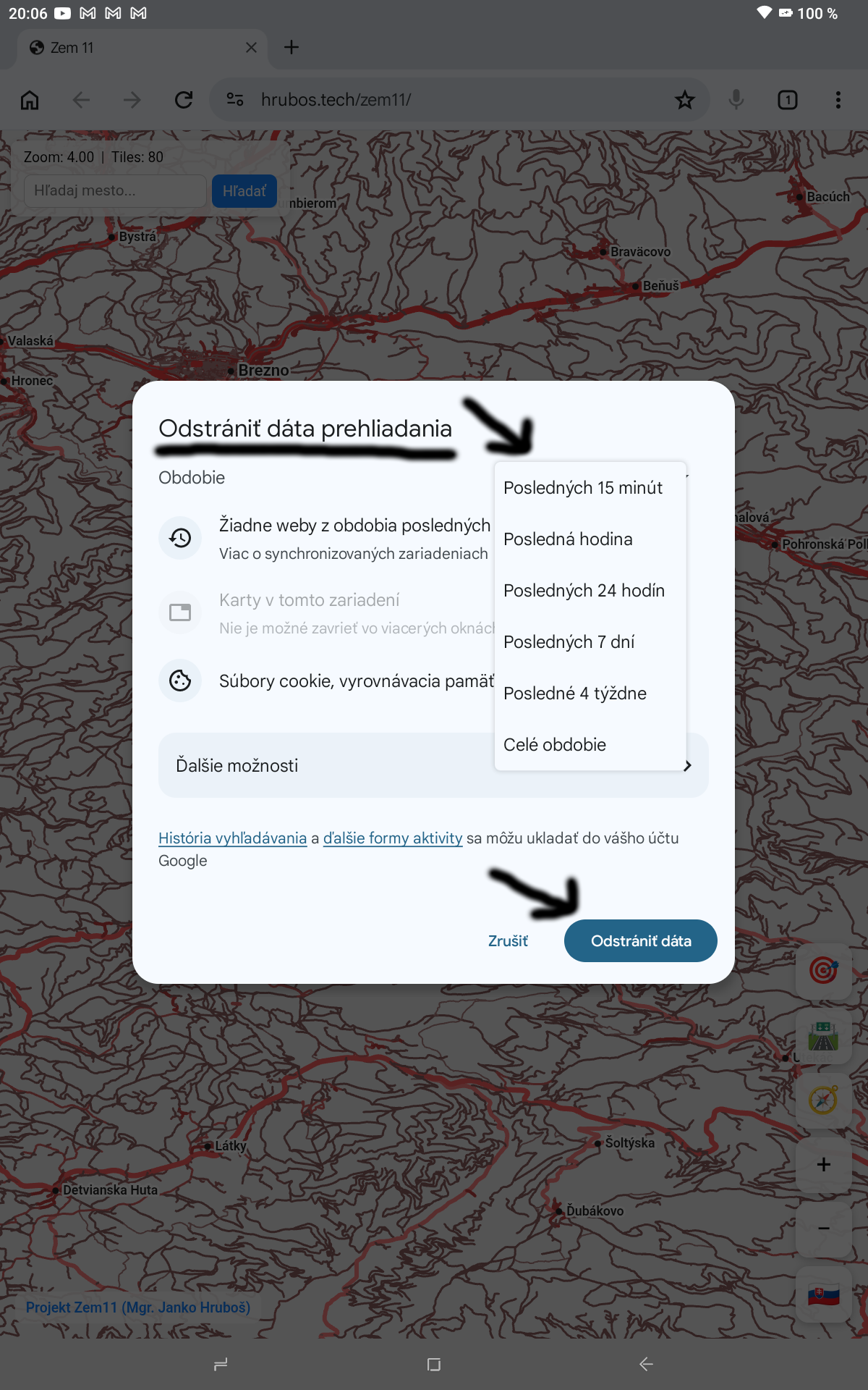 cache deletion