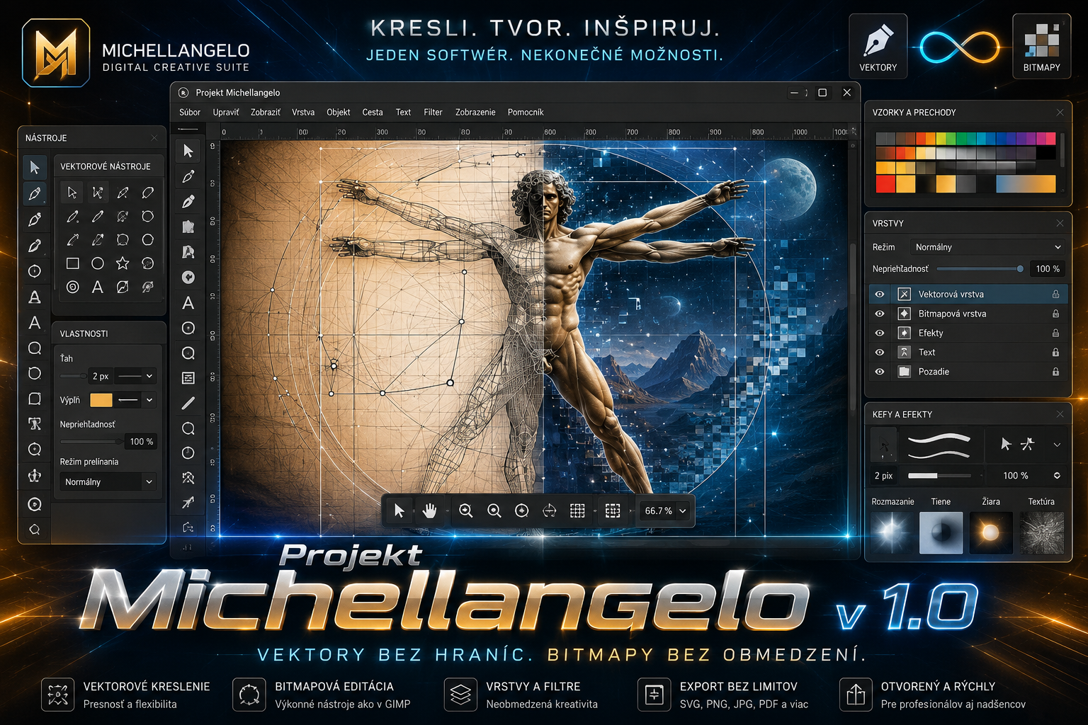 Dnes sa zaujímam o projekt Michellangello: