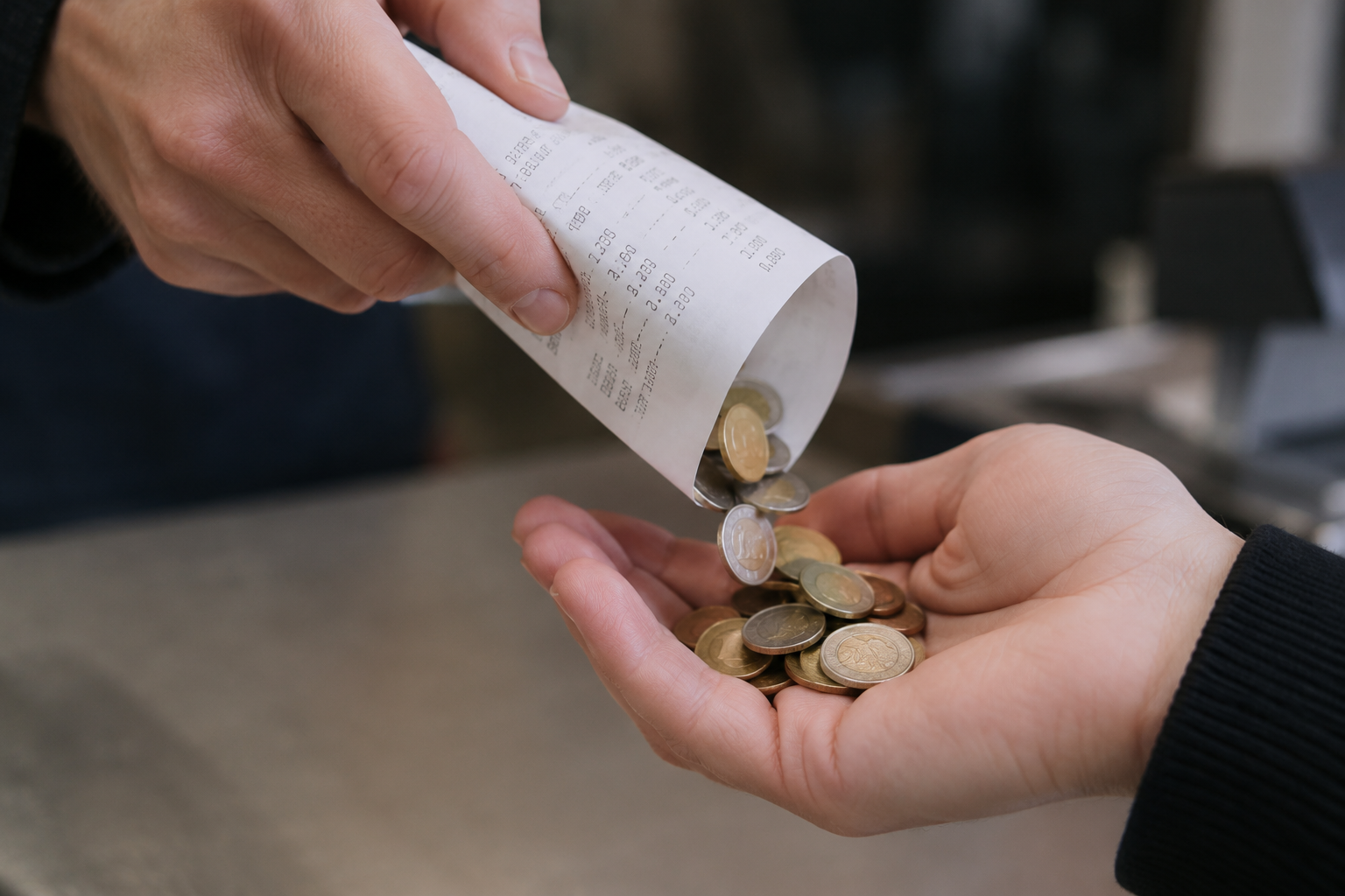 Komentár: Zaplatili ste riadne v obchode a beriete si lístok, pokladničný blok? Tu je vašich 5% späť za poctivosť...