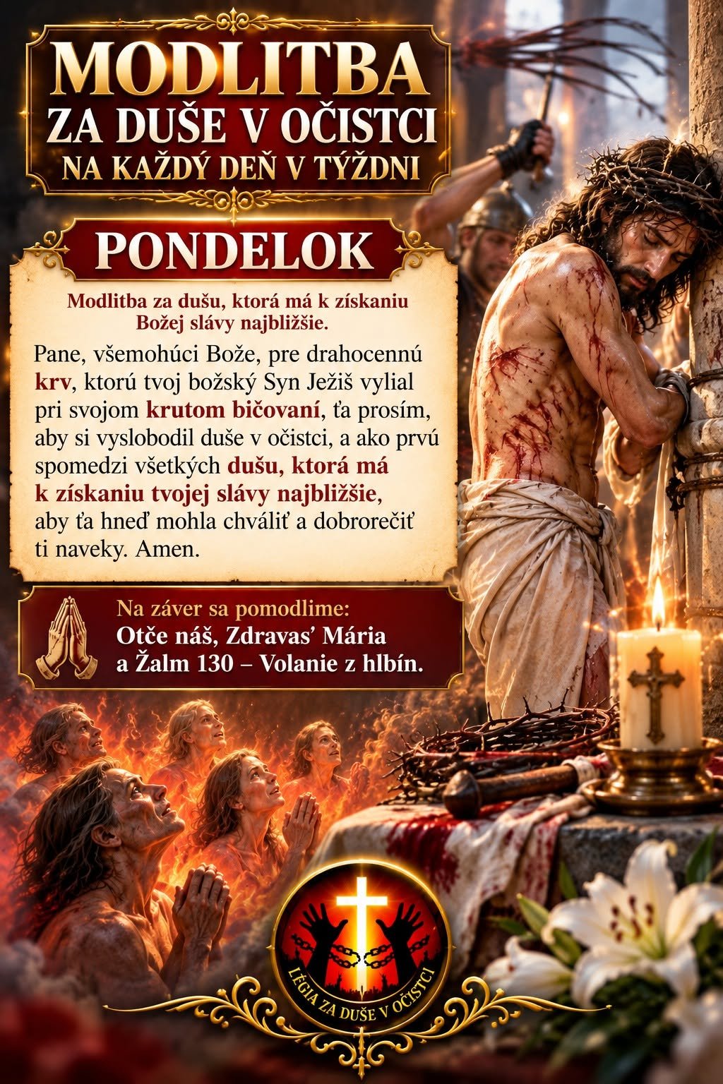 Spomeňte si PROSÍM na nás, ak raz budeme v očistci: