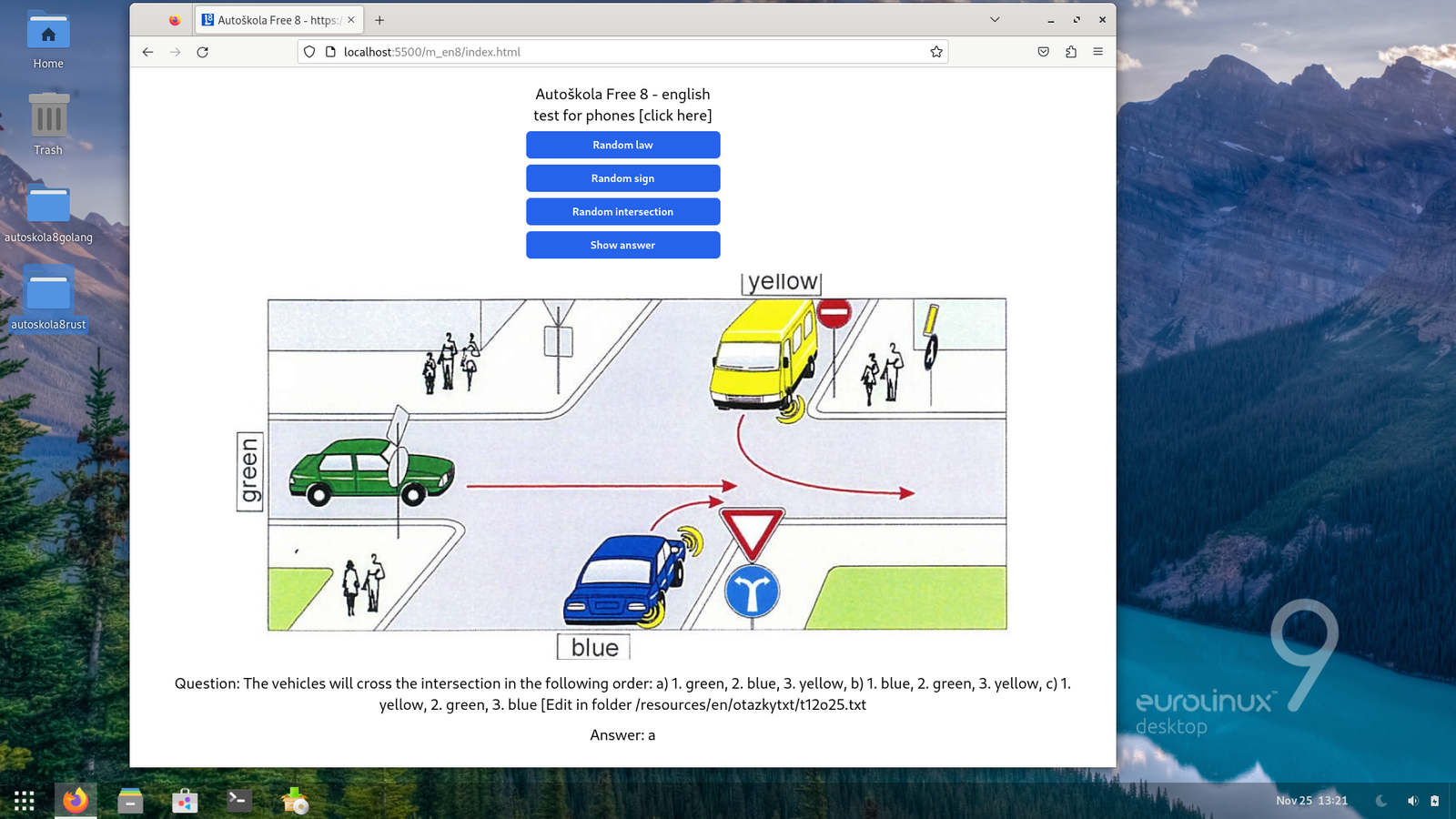 Live Linux Distro Autoskola8